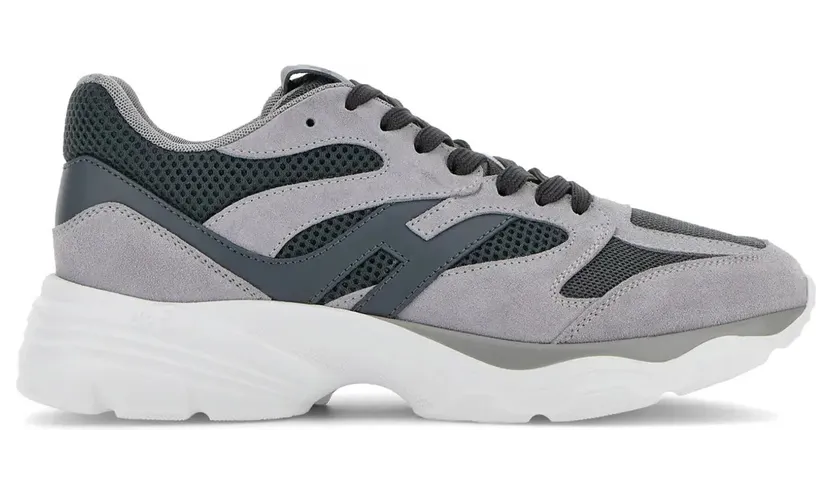 Hogan mit Wildledereinsätzen – Grey (HXM6650FJ00S0I)