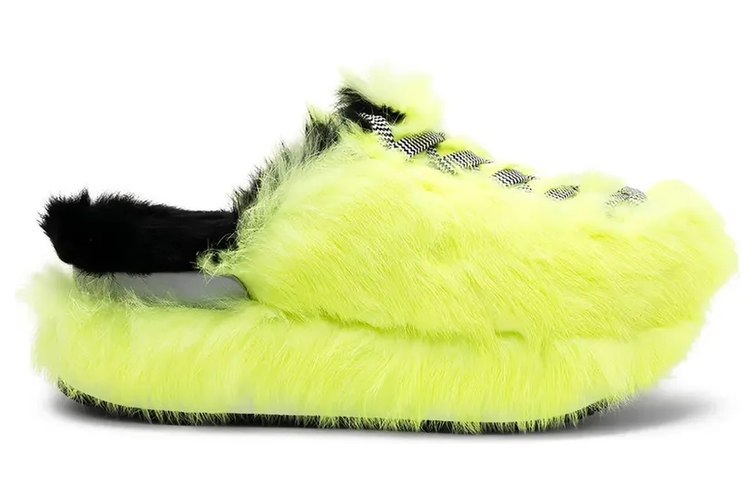 Hogan Slip-on with afwerking van bont – Yellow (GYW3450BB609C0)