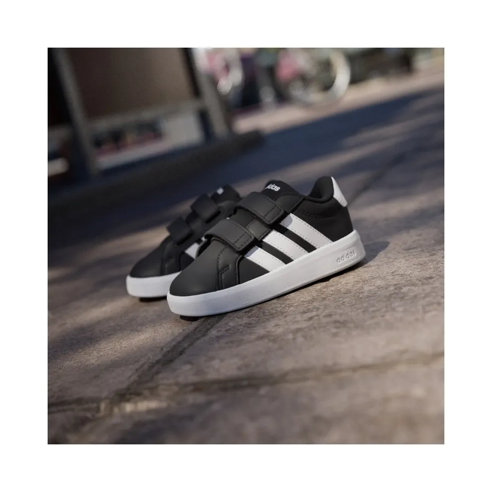 Adidas Grand Court 3.0 Peuters Core Black / Cloud White / Cloud White (HP3535)