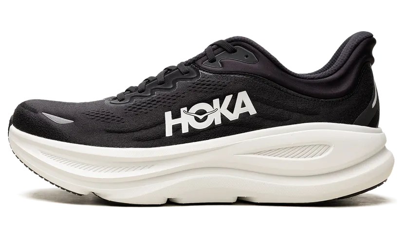 Hoka BONDI 9 “BLACK WHITE” (1162011-BWHT)