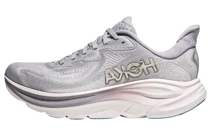 Hoka Clifton 10 Womens “Ash Grey / Foggy Grey” (1162031-AYF)