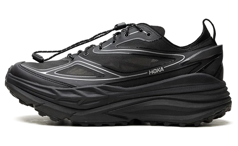 Hoka One Stinson One7 “Black Silver” (1168931-BKSV)