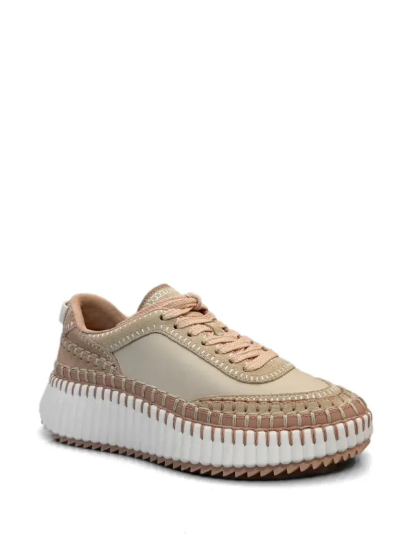 Chloé Nama with stikseldetail – White (CHC24S00RBD)