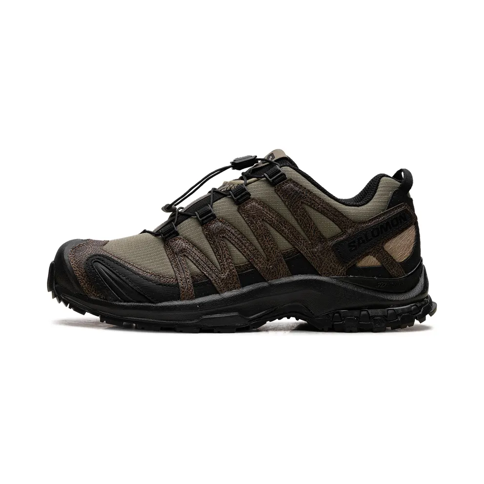 Salomon XA Pro 3D Distressed Leather “Dark Earth Black” (L47797-400)