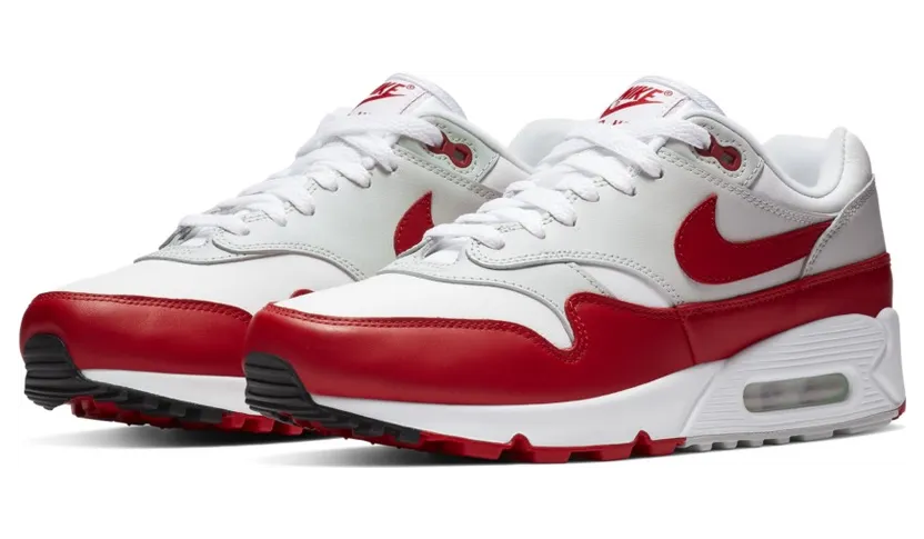 Nike Air Max 90/1 White University Red (W)