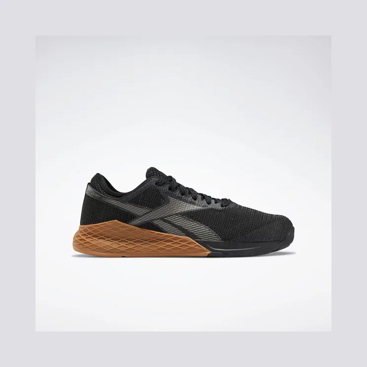 Reebok Nano 9 Black Gum Black/True Grey 7-Reebok Rubber Gum 03 (Other Brands Other)