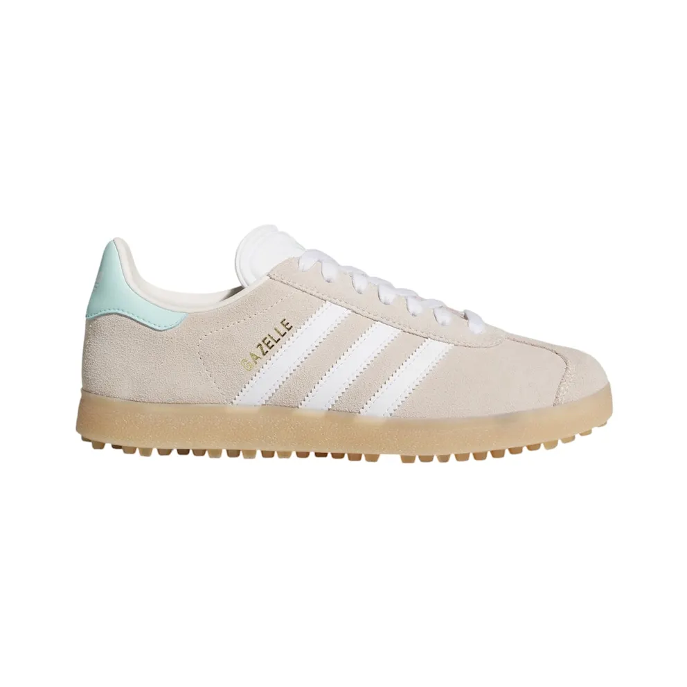 adidas Gazelle Spikeless Golf Chalk White Clear Mint (HP7075)