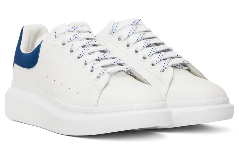 Alexander McQueen White & Off-White Oversized Sneakers (553680WHGP7) (4)