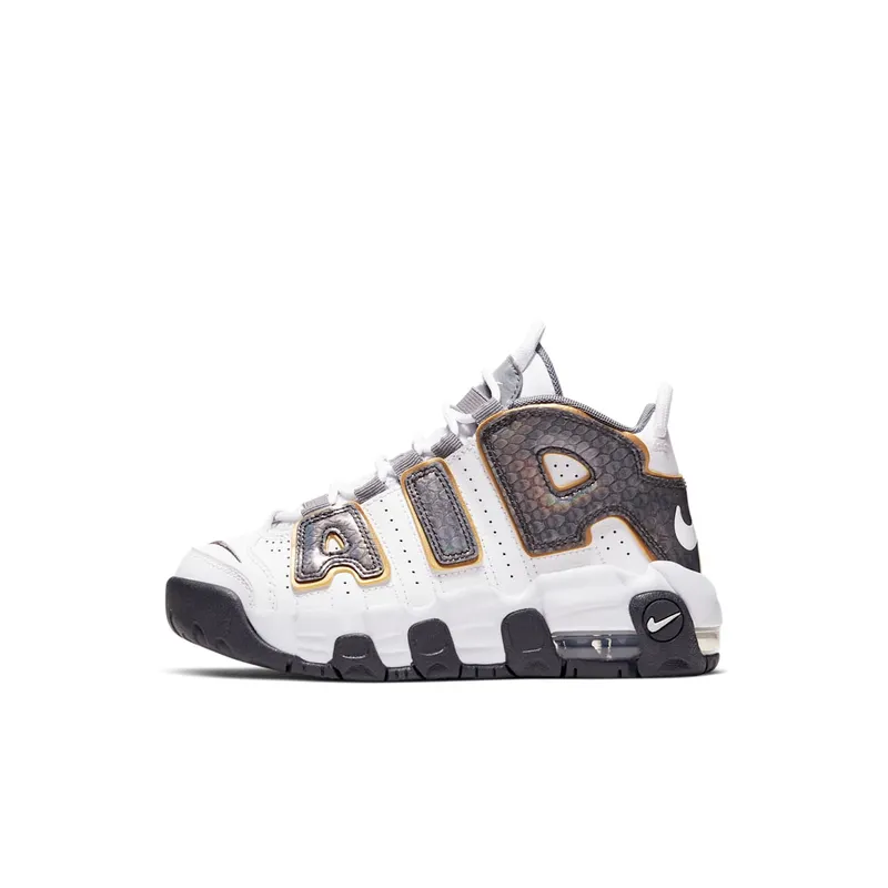 Nike Air More Uptempo White Anthracite Snakeskin (CQ4581-100)