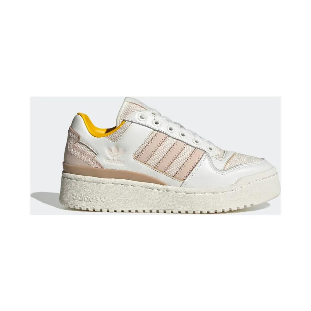 adidas Forum Bold Schuh Core White / Wonder Quartz / Bold Gold (IE4775)