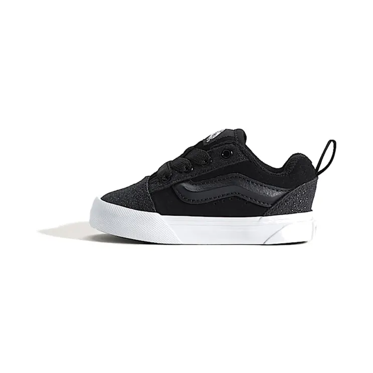 Vans Knu Skool Elastic Lace TD “Dazzled Black” (VN000EFBCJK1)