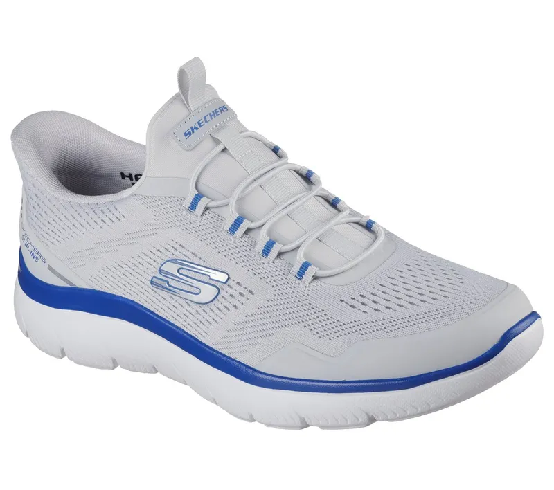 Skechers Slip-ins: Summits – Top Rate Sneaker Grey/Blue