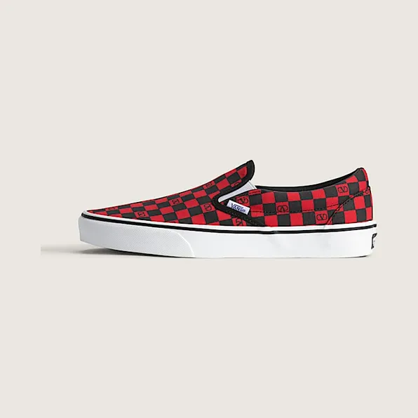 Vans Classic Slip-On Valentino Garavani Checkerboard Red (VN000XW49Y1)