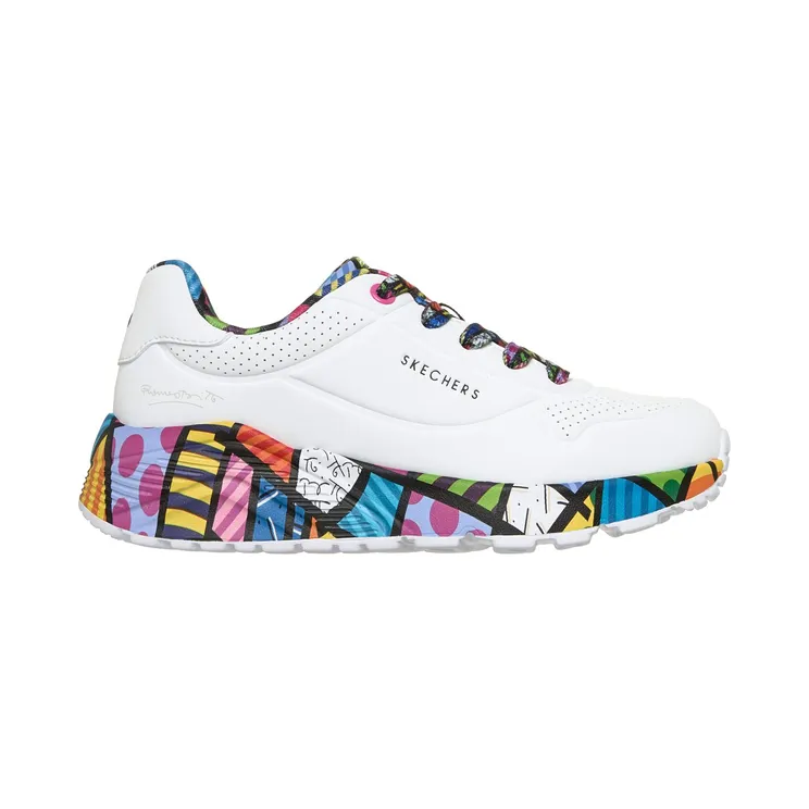 Skechers Britto: UNO Lite – Britto Landscape Wit