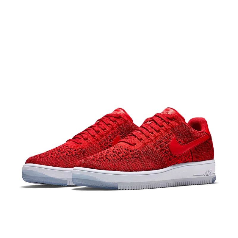 Nike Air Force 1 Ultra Flyknit Low University Red University Red/White (817419-600)