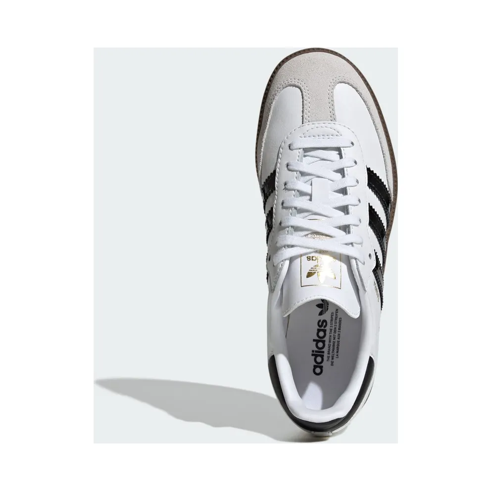 adidas Samba OG White Black Patent Stripes (JQ2846)