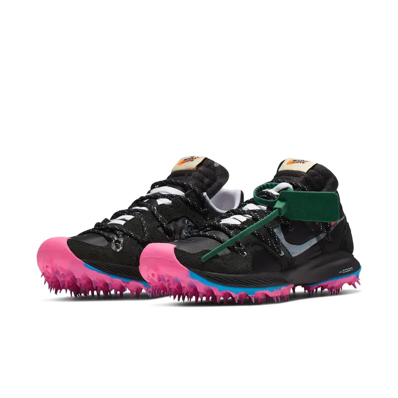 Nike Womens x Off-White Zoom Terra Kiger 5 Black (2019) (CD8179-001)