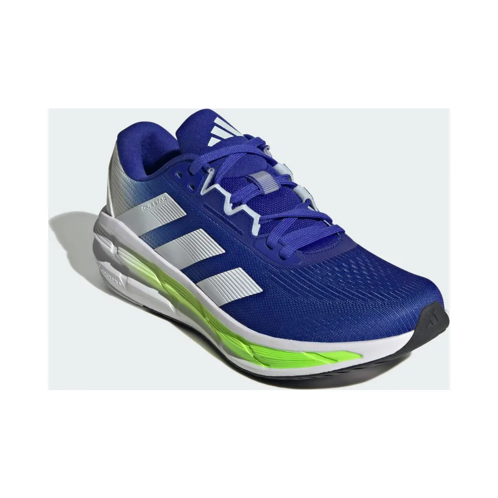 Adidas Questar 3 Running Shoes Lucid Blue / Cloud White / Lucid Lemon (JQ5083)