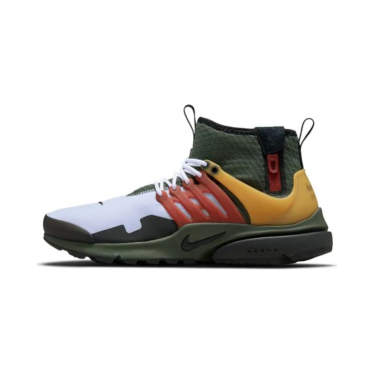 Nike Air Presto Mid Utilityen “Carbon Green / Ghost / Pollen / Black” (DC8751-300)