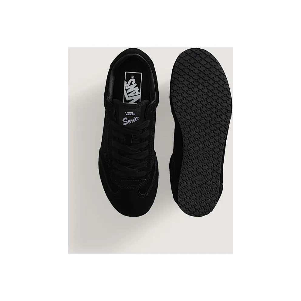 Vans Super Lowpro Suede Triple Black (VN000E89BKA)