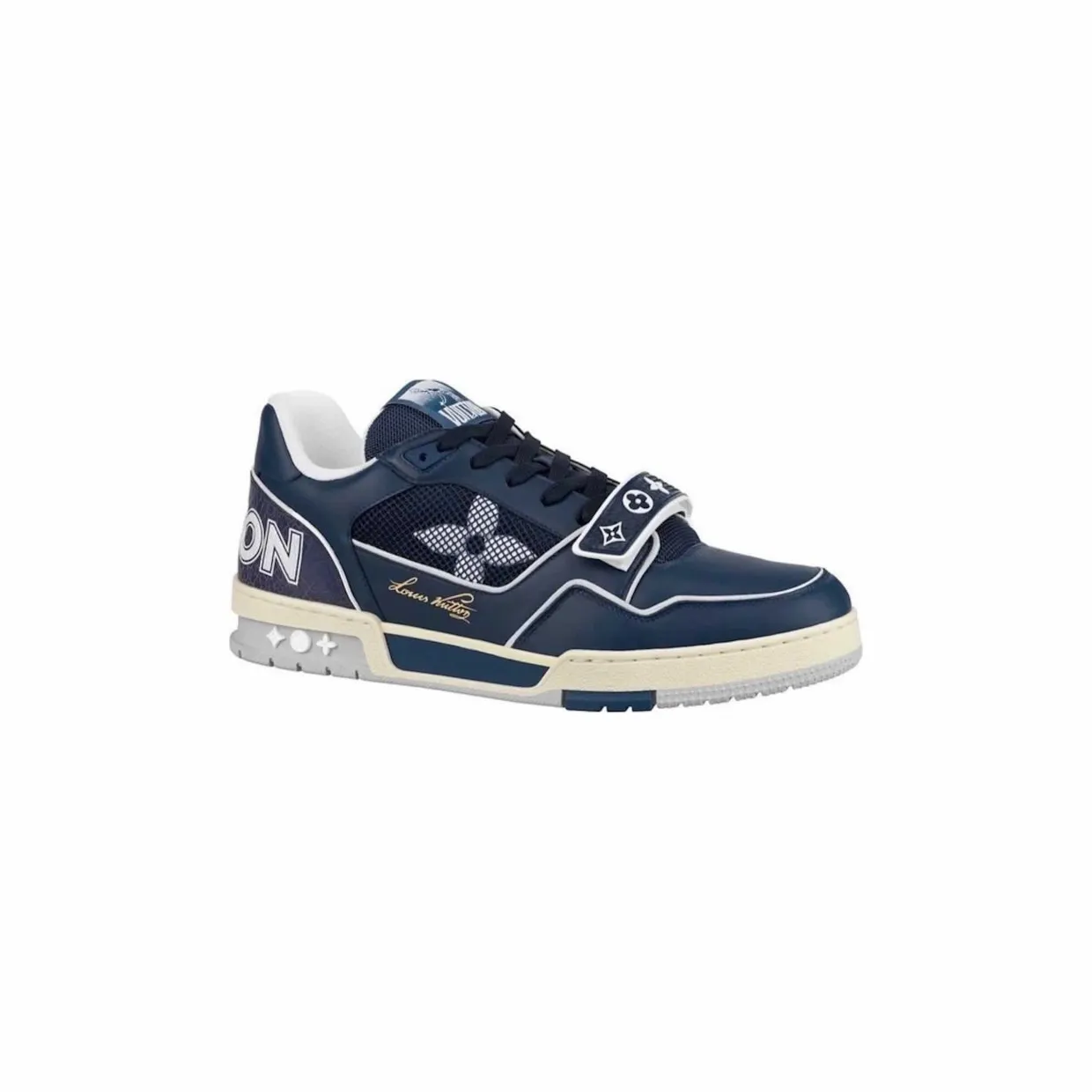 Louis Vuitton Trainer Navy Mesh (1A9DEG)