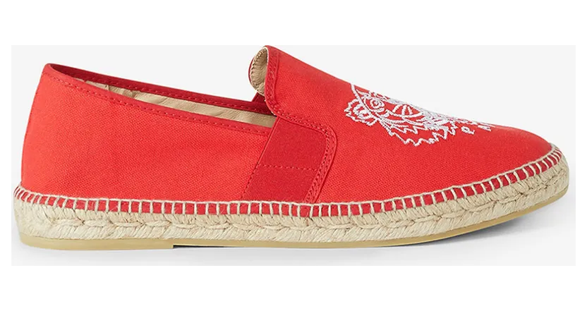 KENZO Espadrilles élastiques Tigre (FB55ES188F80)