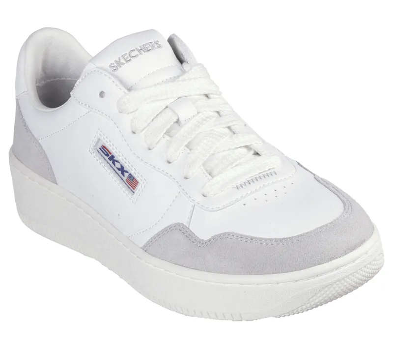 Skechers Court 2.0 – On The Block – White – “White” (185263 WHT)