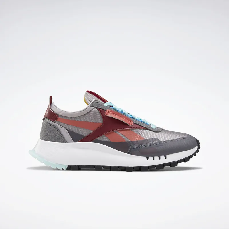 Reebok Classic Leather Legacy Shark Collegiate Burgundy (W) Shark/Collegiate Burgundy-Black (Other Brands Reebok)