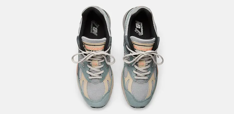 New Balance 991 MiUK Silver Blue Turbulence (U991SG2)