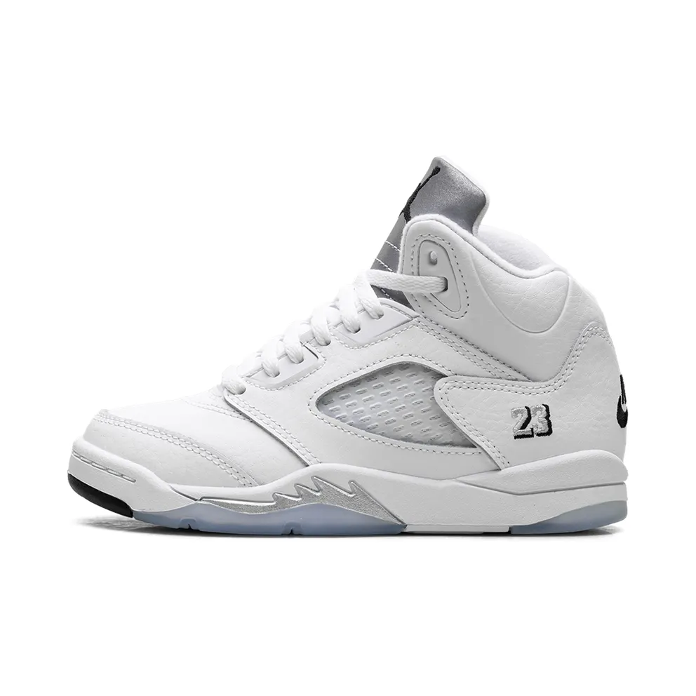 Air Jordan 5 Retro OG PS “White Metallic (2026)” (HQ7979-103)