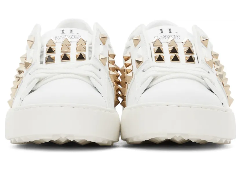 Valentino Garavani White Untitled Open Sneakers (WW0S0DI5BHS) (2)