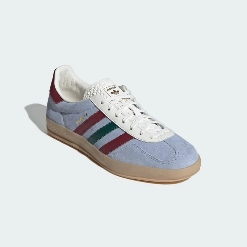 adidas Gazelle Indoor Blue Dawn / Collegiate Burgundy / Collegiate Green (IG4994)