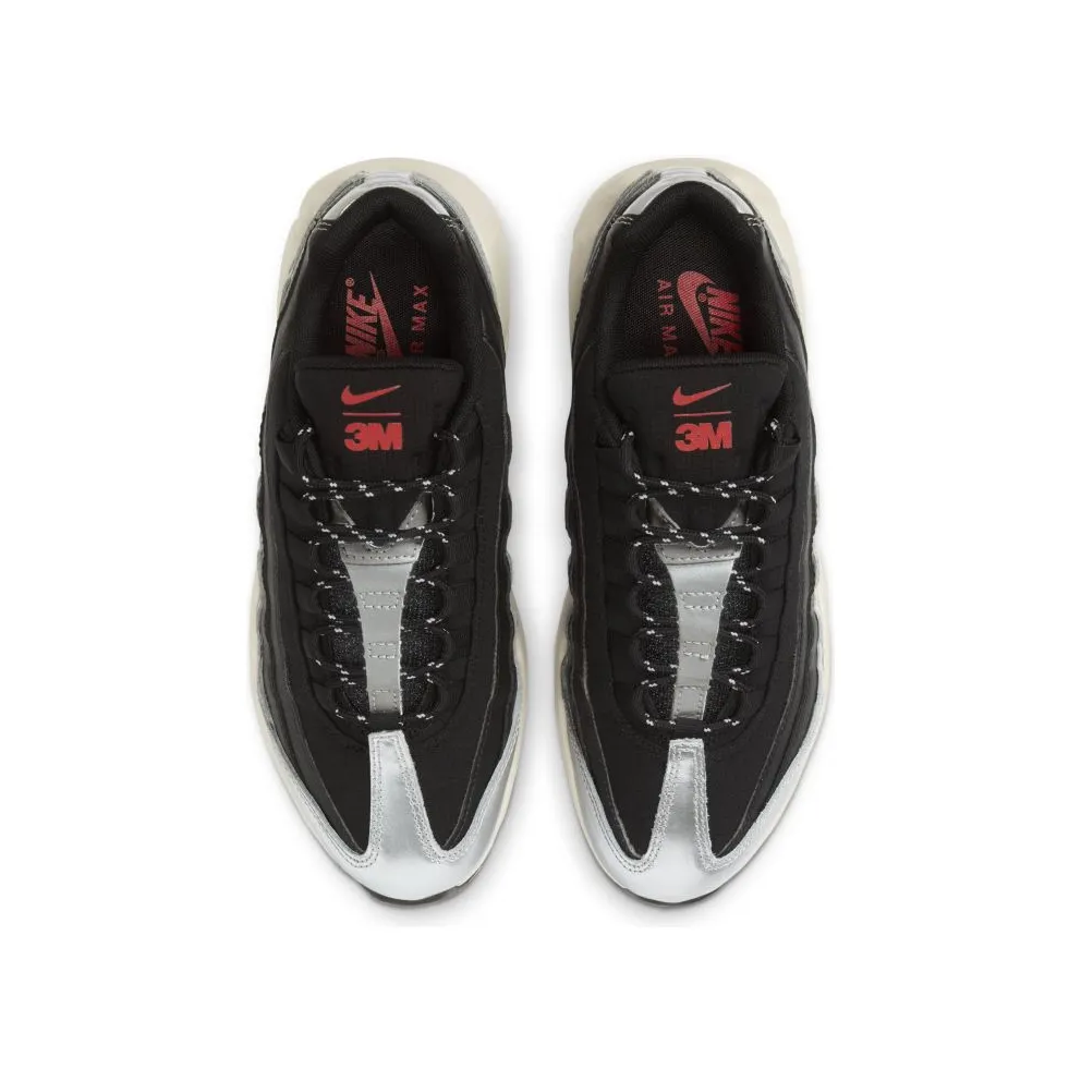 Nike Air Max 95 3M Pack Black/Black-Habanero Red-Metallic Silver (CT1935-001)