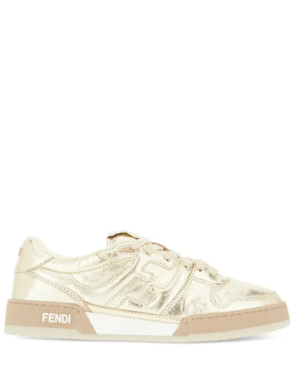 FENDI Match sneakers – Goud (8E8625AOTL)