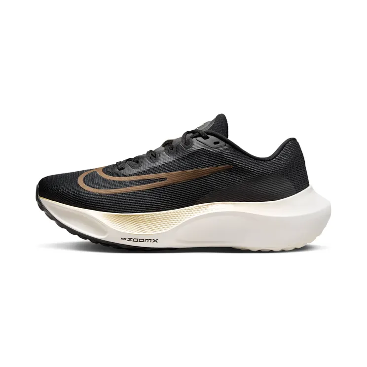 Nike Zoom Fly 5 “Black / Sail / Metallic Gold Grain” (DM8968-002)