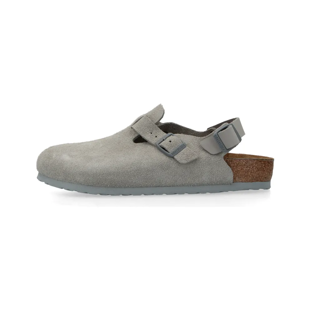 Birkenstock Tokio Suede Leather (stone coin) – 1028359
