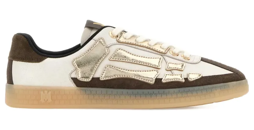 AMIRI Pacific Bones leren sneakers – Wit (AMSNSN1034)