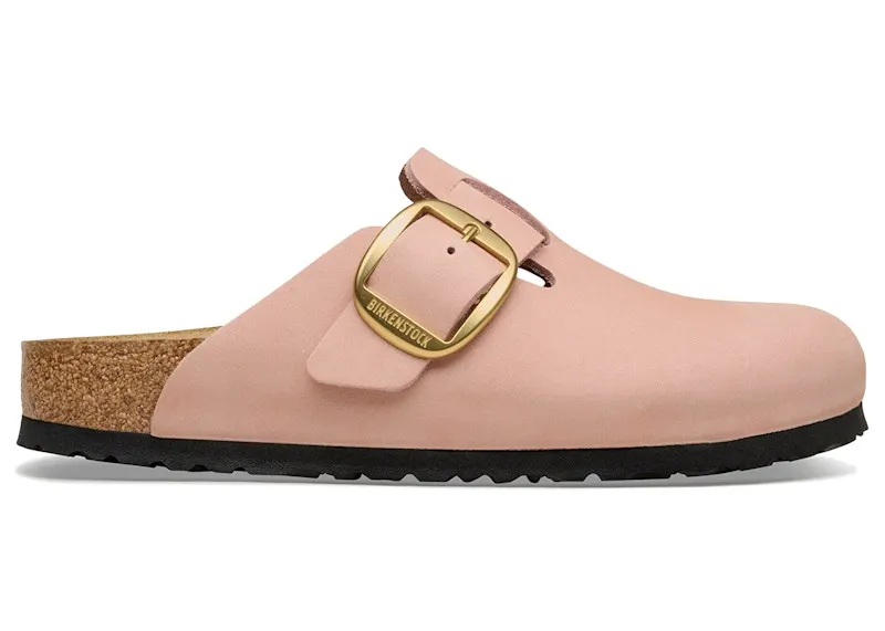 Birkenstock Boston Big Buckle Nubuck Soft Pink (1031831)
