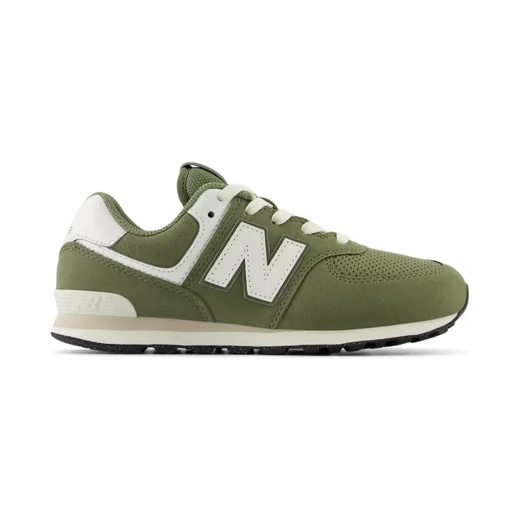 New Balance 574 Dark Olivine Sea Salt