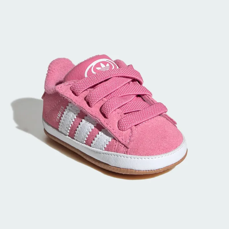 Adidas Campus Crib Kids Bliss Pink / Cloud White / Gum (JS3844)
