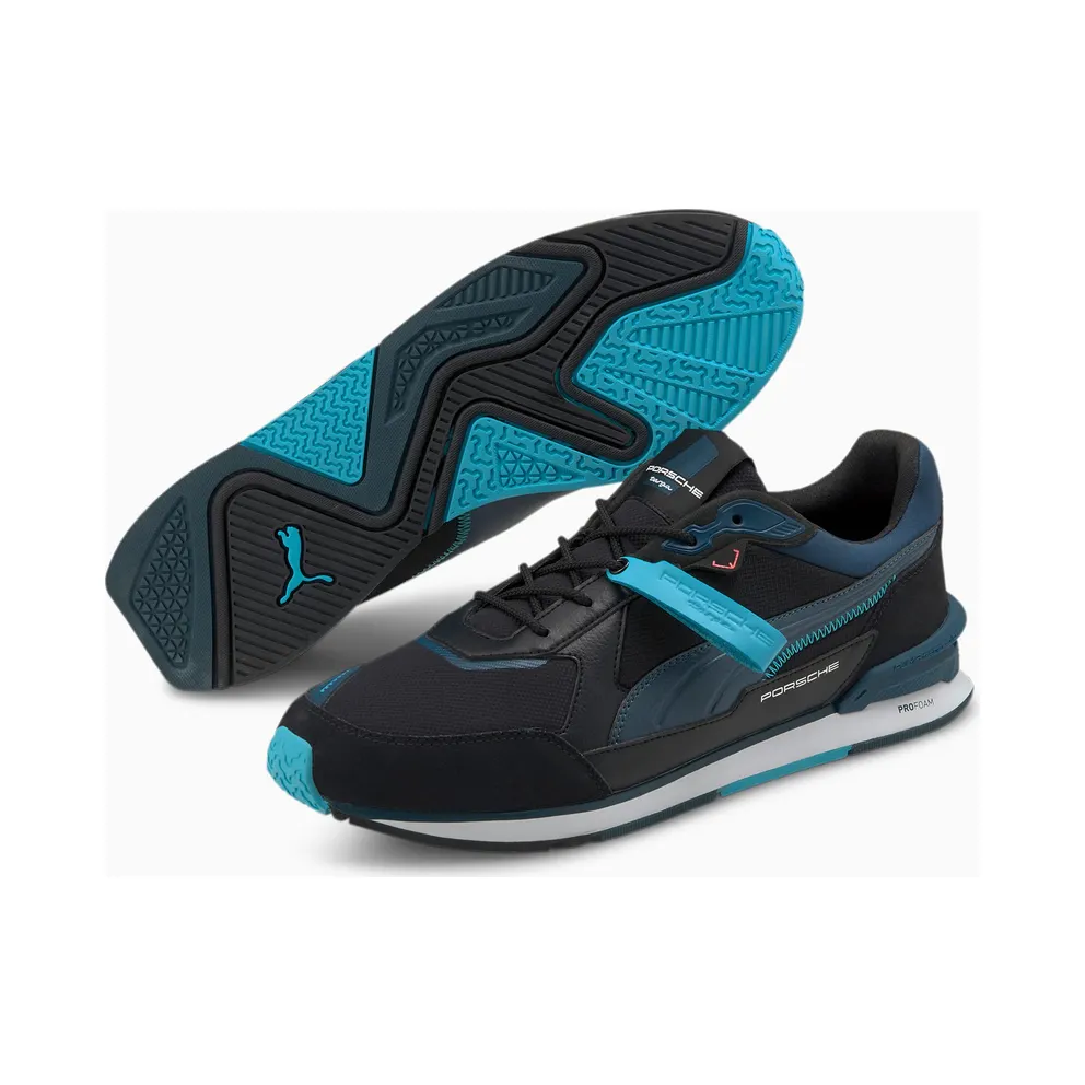 Puma Porsche Legacy Low Racer Motorsport Shoes White/Blue/Black (306880-01)