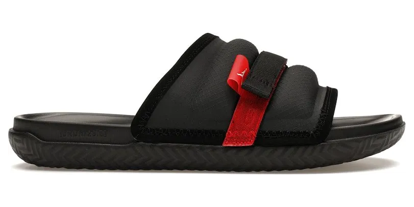 Jordan Super Play Slide Black University Red (DM1683-001)