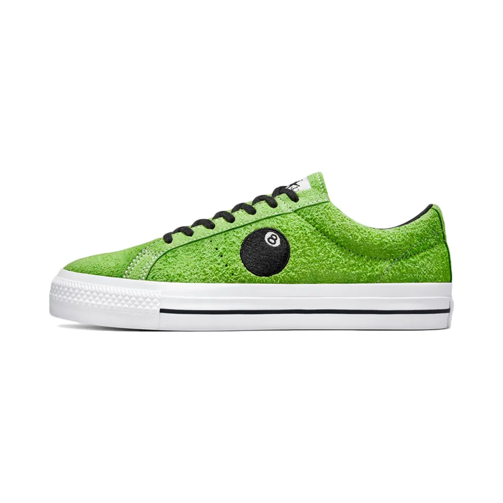 Converse Converse x Stüssy One Star Pro 8-Ball Green Flash/White/Black (A03712C)