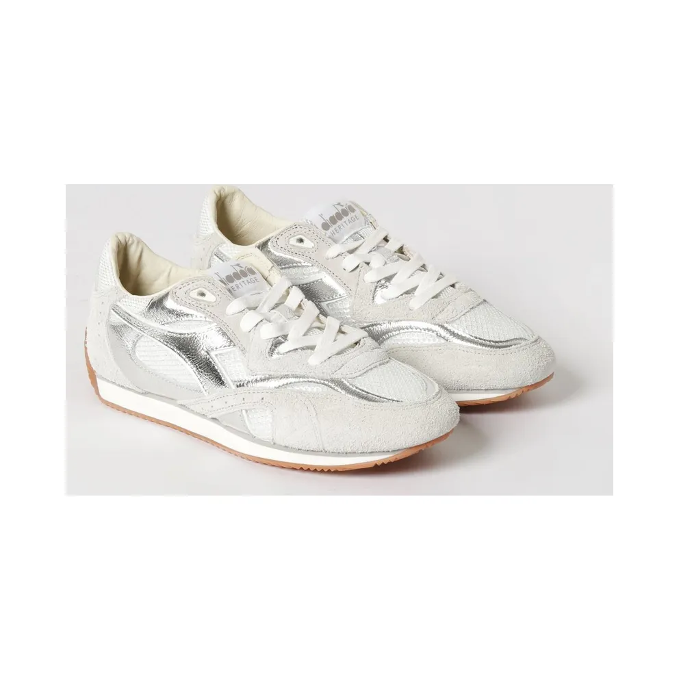 Diadora Equipe Revenge Suede and Mesh Silver (20118369490001)