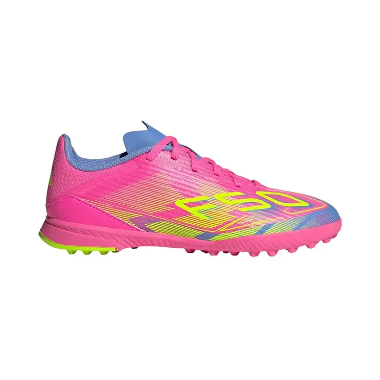 adidas F50 League Turf Lucid Pink Lemon Blue Fusion (IE3755)
