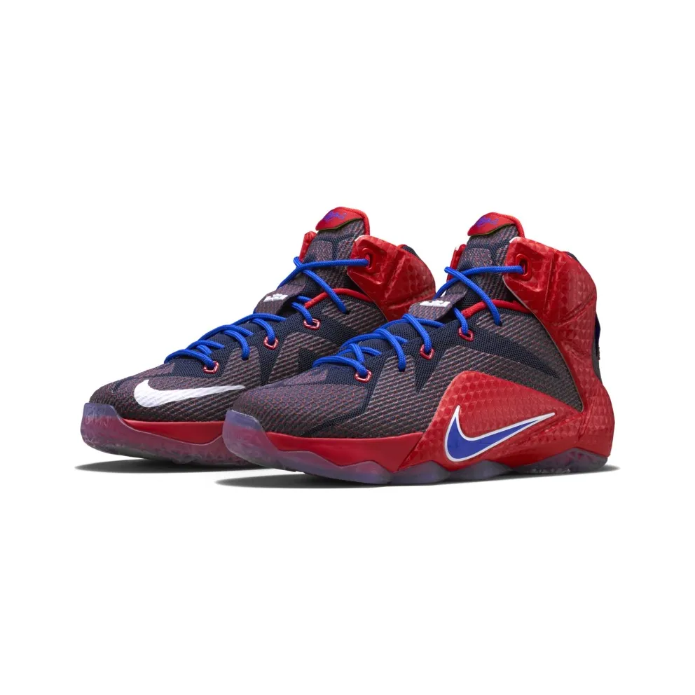 Nike LeBron 12 Superman (GS) University Red/Game Royal-Midnight Navy (685181-601)