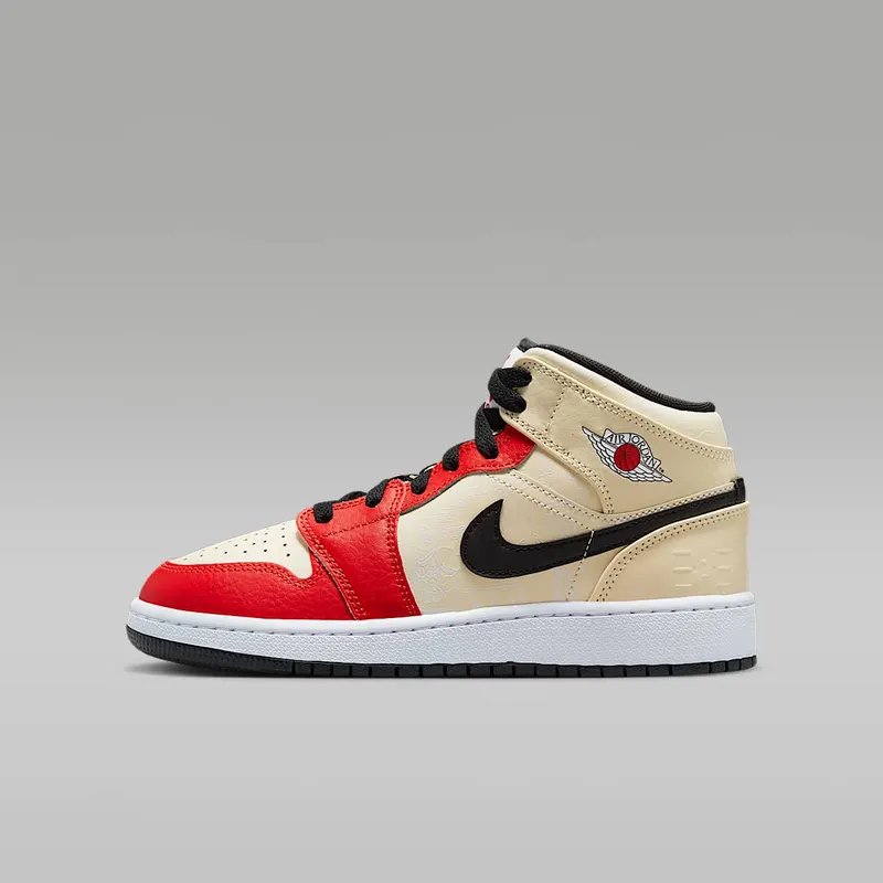 Jordan 1 Mid SS GS “Dunk Contest ’88” (DV7012-100)
