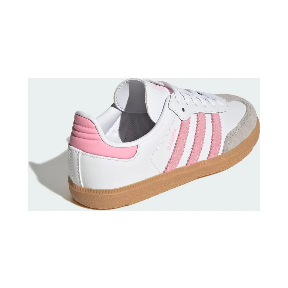 Adidas SAMBA OG Shoes Cloud White / Light Pink / Gum (JQ2024)