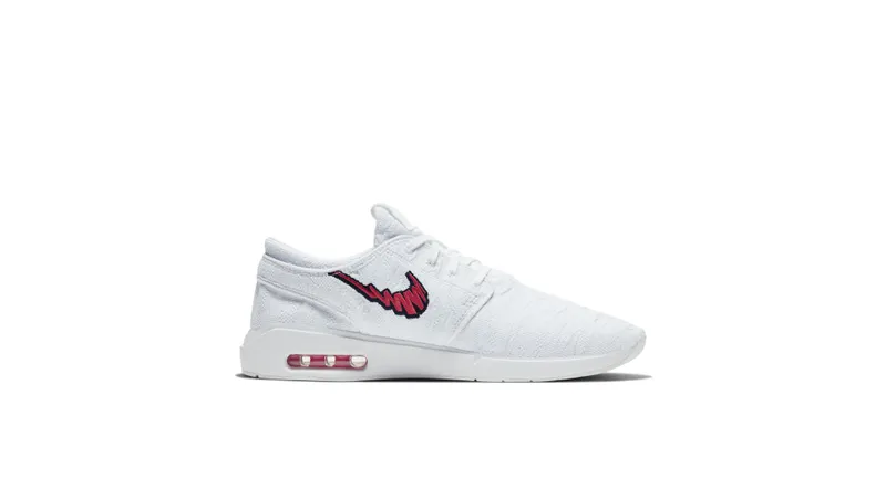 Nike SB Air Max Janoski 2 White White/Midnight Navy-Watermelon (AQ7477-104)