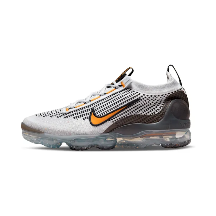 Nike Air VaporMax 2021 Flykniten “White / Black / Anthracite / Kumquat” (DM0025-101)